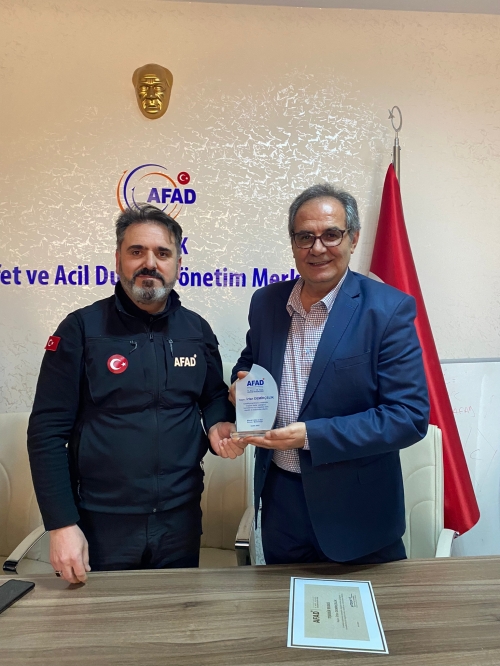 İl Afet ve Acil Durum Müdürlüğü Şube Müdürümüz İrfan DEMİRÇELİK Emekli Oldu