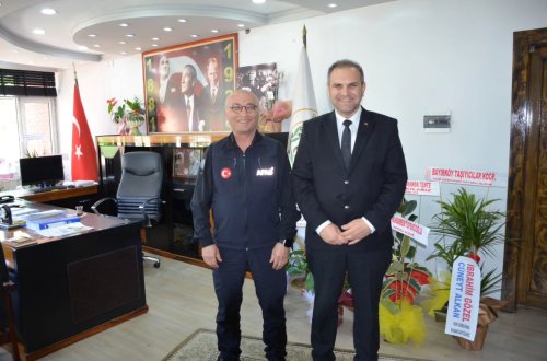 AFAD İl Müdürümüz Bayırköy Belediye Başkanını Ziyaret Etti