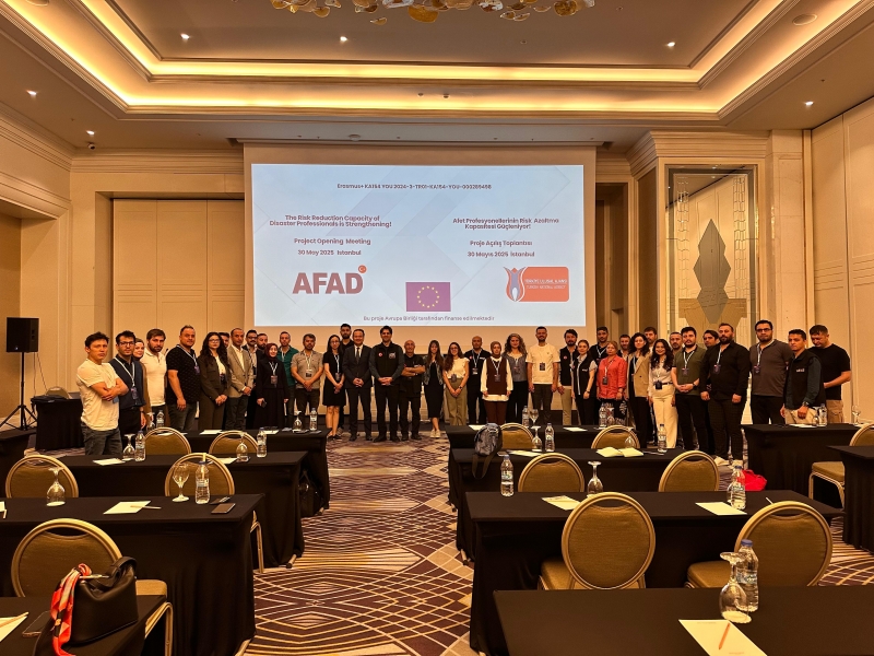 AFAD Erasmus+ KA154 Gençlik Katılımı Projesi Açılış Toplantısı İstanbul’da Gerçekleştirildi
